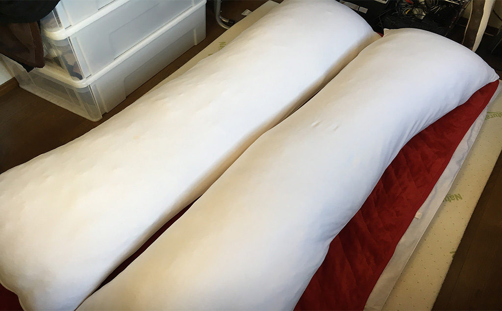 2次元抱き枕カバー保存方法-2つの抱き枕を所有